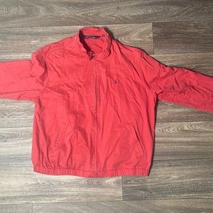 Polo zip up jacket